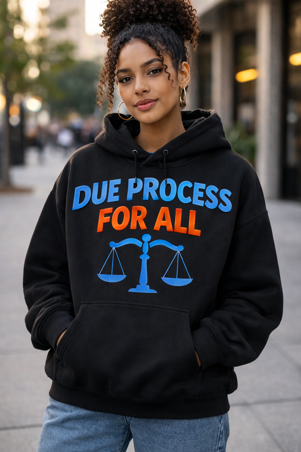Due Process for All Hoodie