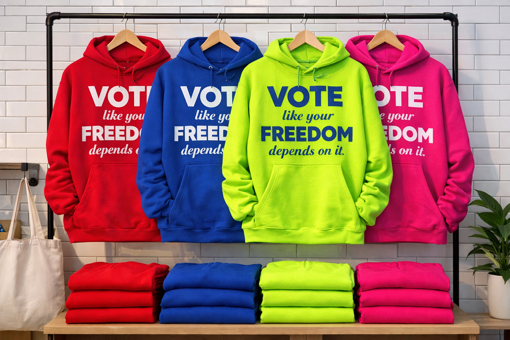 “Vote like your Freedom depends on it”