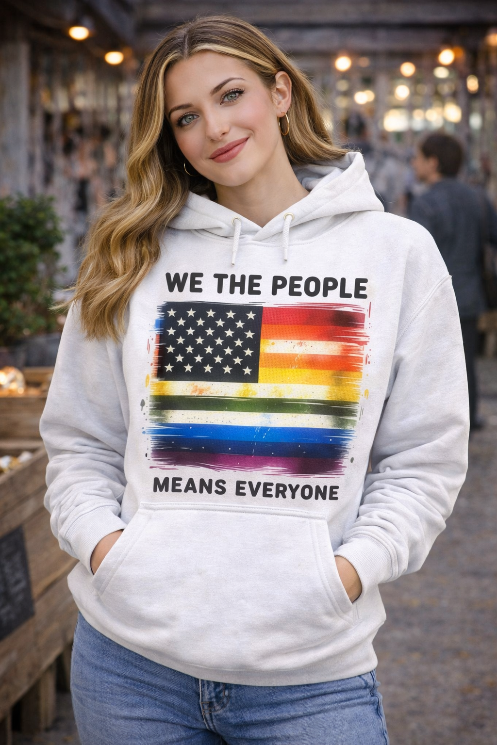 We The People Means Everyone Hoodie