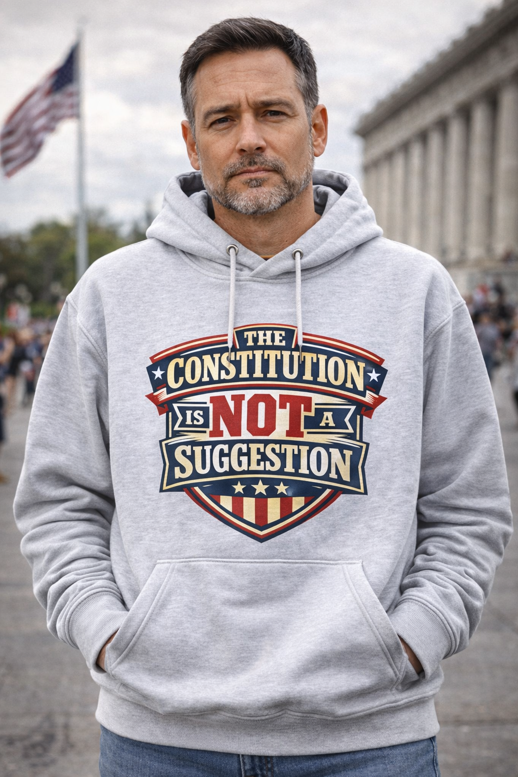 The Constitution Is Not a Suggestion” Hoodie