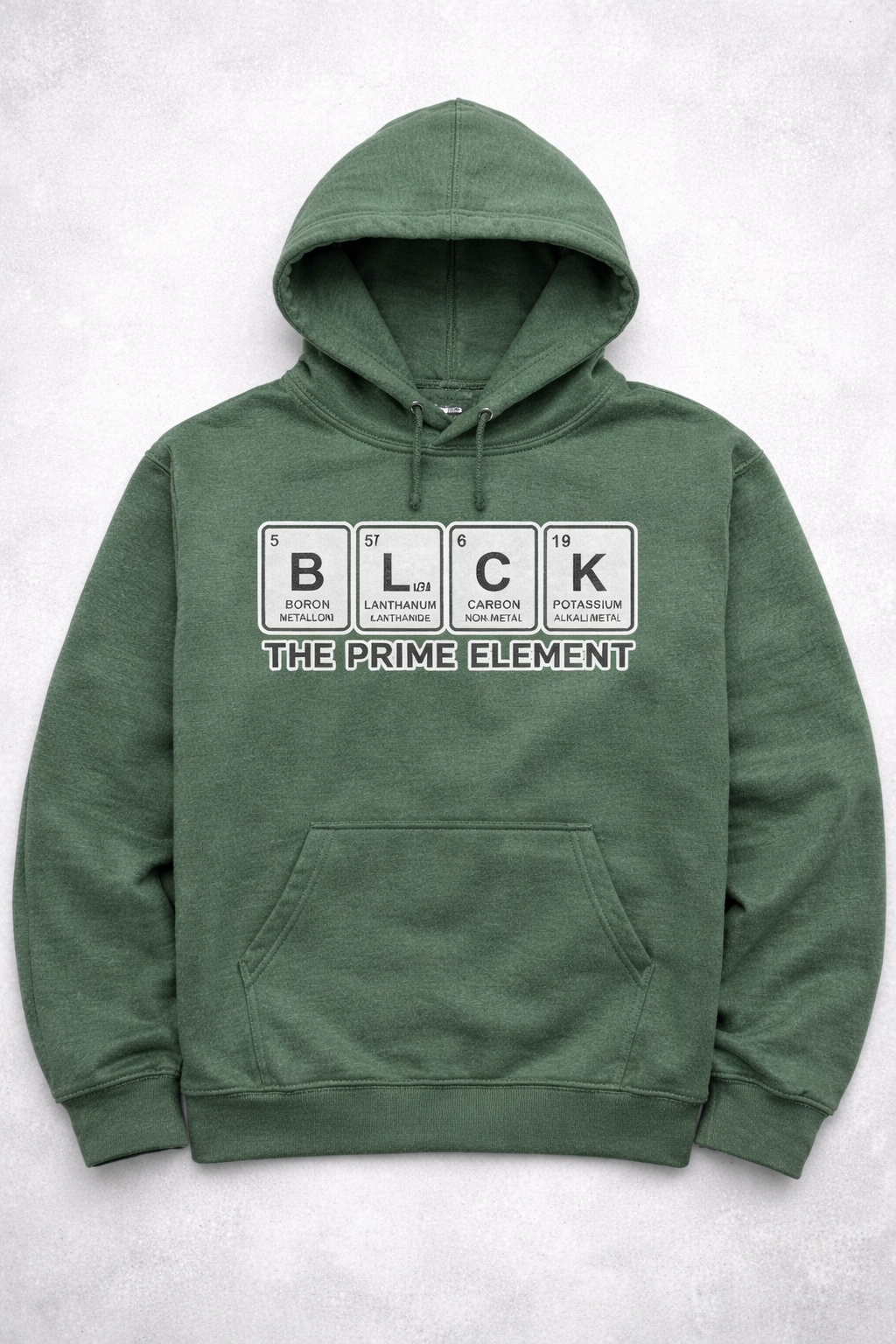 Black: The Prime Element Hoodie