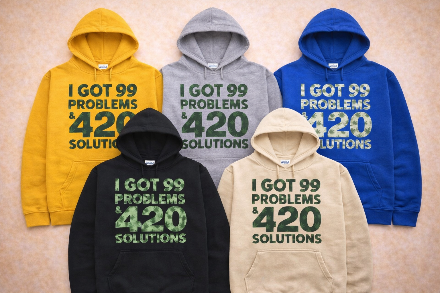 99 Problems &amp; 420 Solutions Hoodie