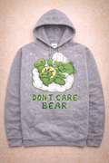 In The Cloud Don’t Care Bear Hoodie – Bright Color Collection