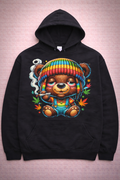 High Vibes Bear Hoodie