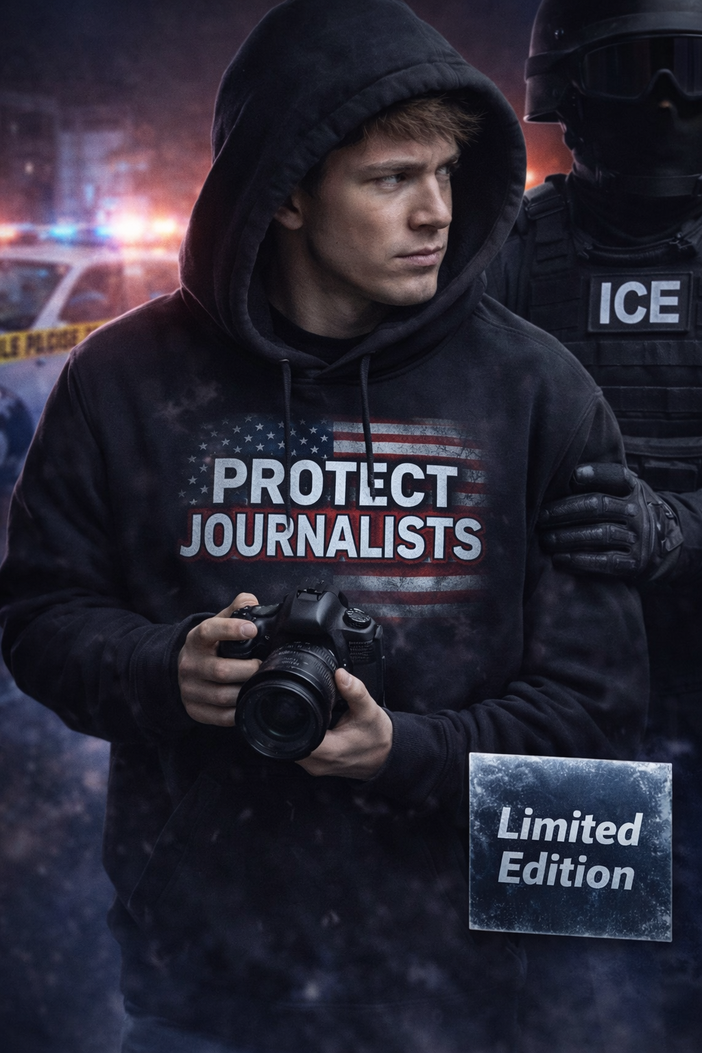 Protect Journalists Hoodie — Limited Edition