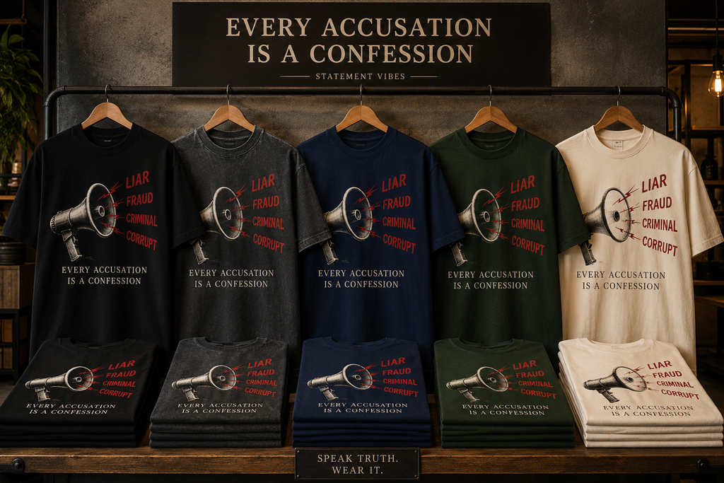 The Every Accusation Is A Confession™ Tee