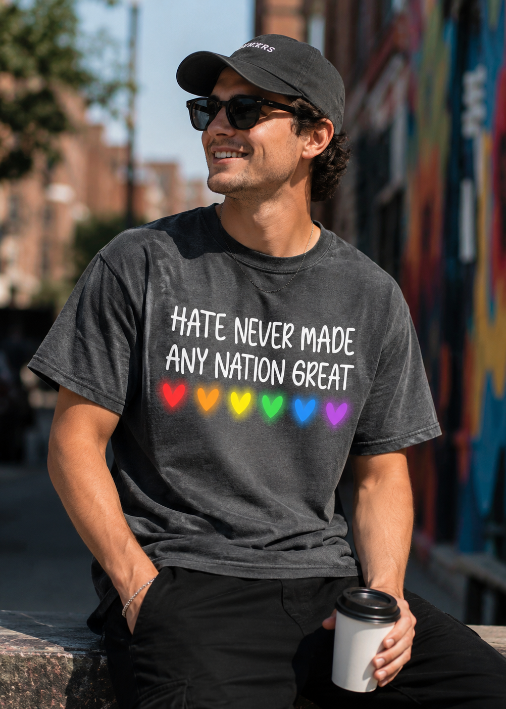 “Hate Never Made Any Nation Great” tee