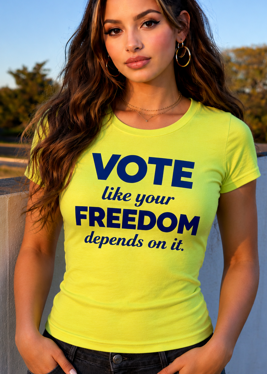 VOTE Like Your FREEDOM Depends On It!!