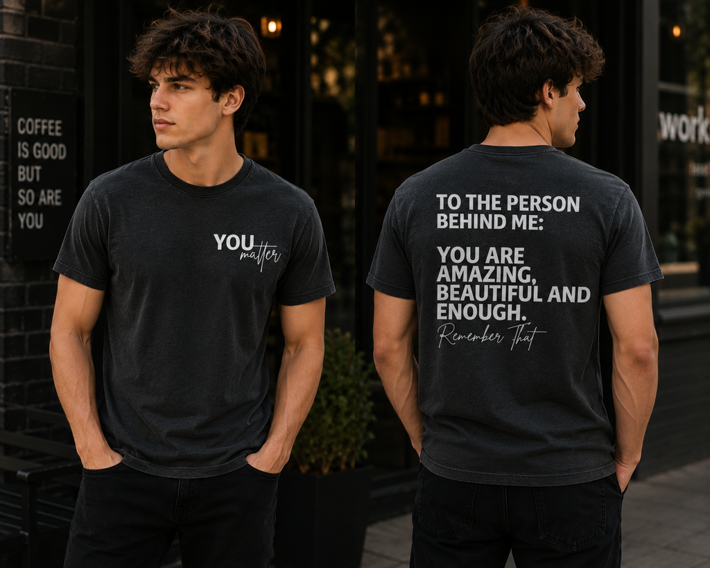 YOU Matter” fitted tee