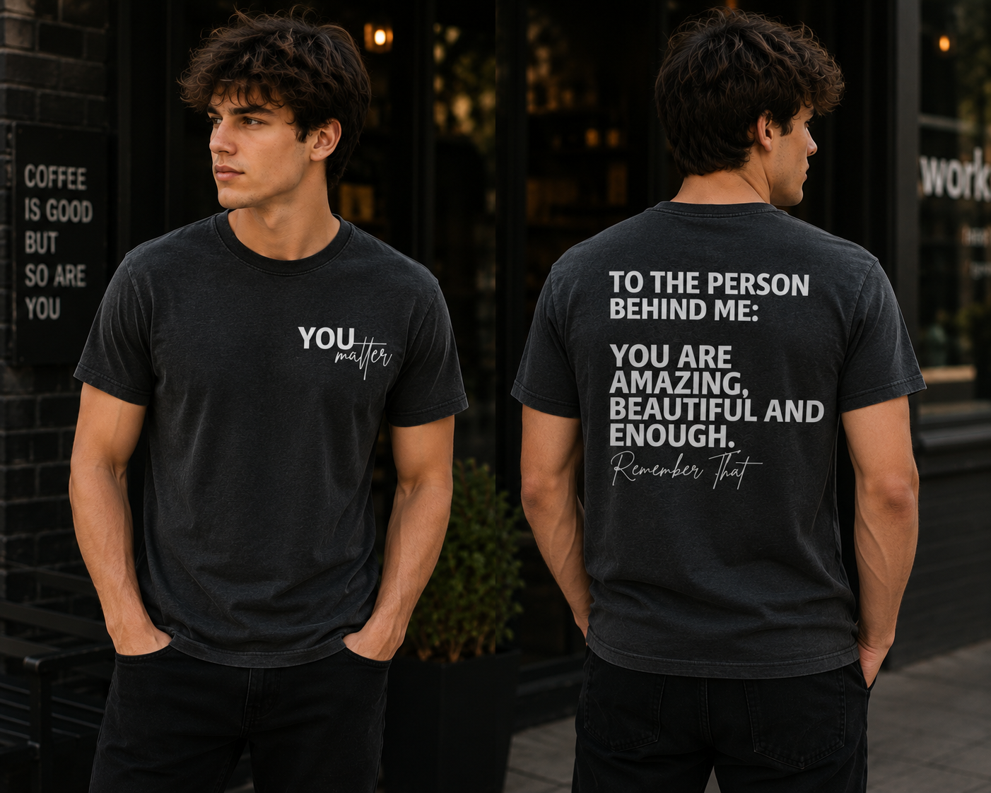 YOU Matter” fitted tee