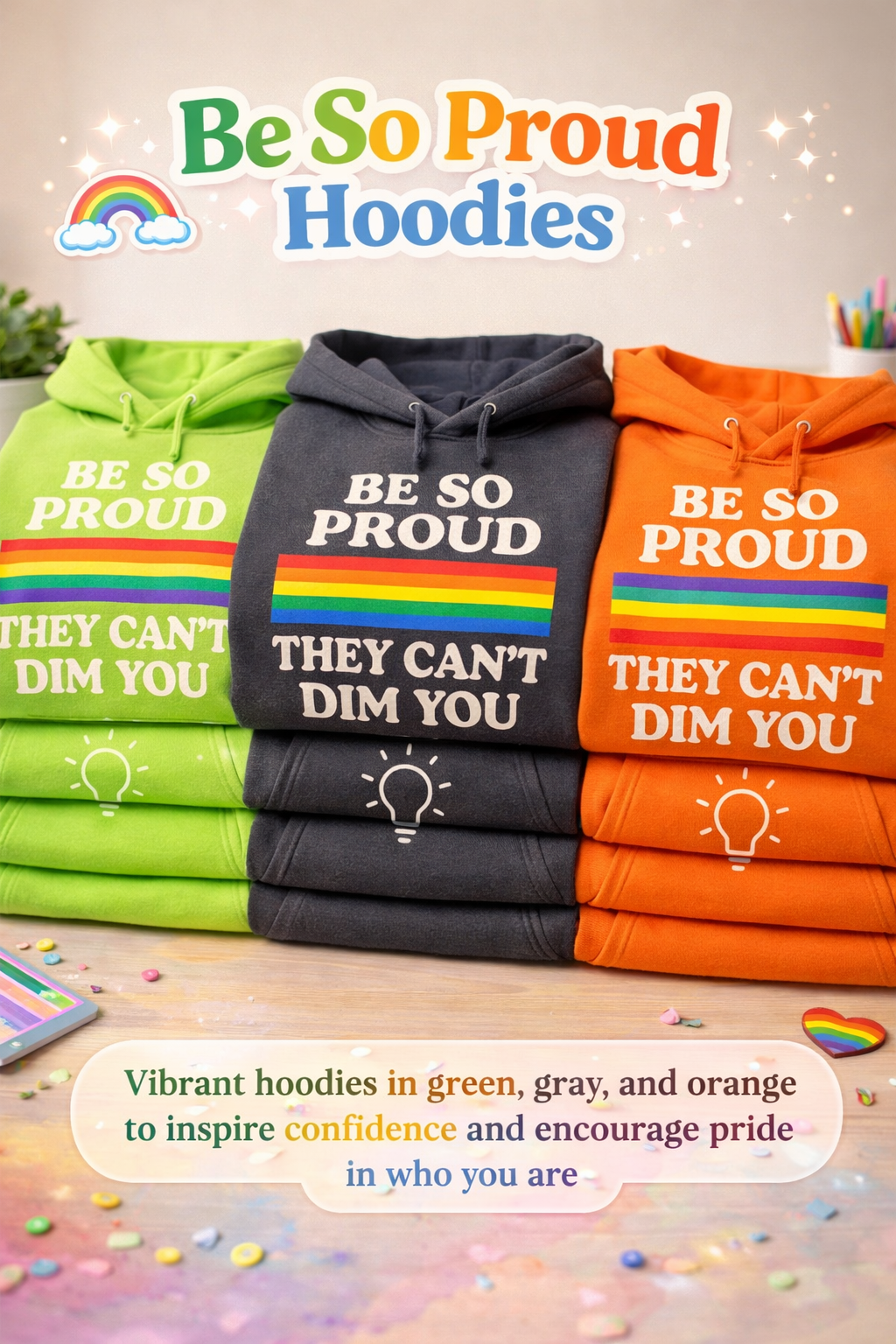 Be So Proud Hoodie Collection