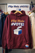 Flip Hair. #Vote Hoodie Collection