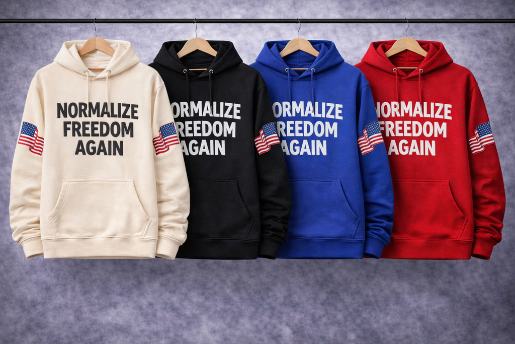 Normalize Freedom Again Hoodie
