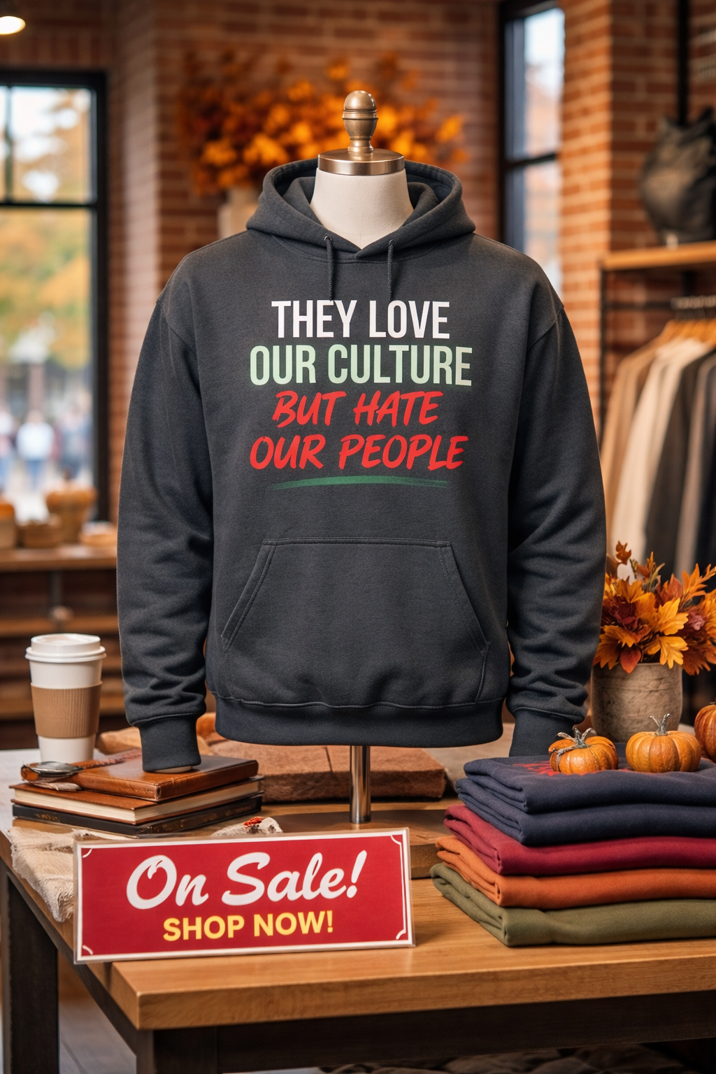 They Love Our Culture Hoodie – Gen Z Edition