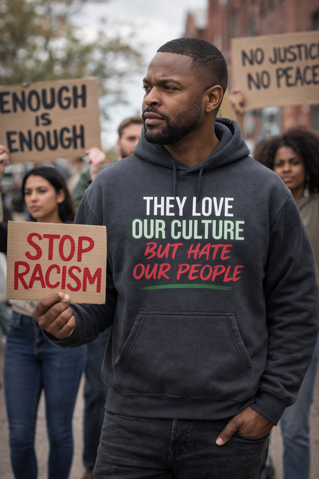 They Love Our Culture Hoodie – Gen Z Edition