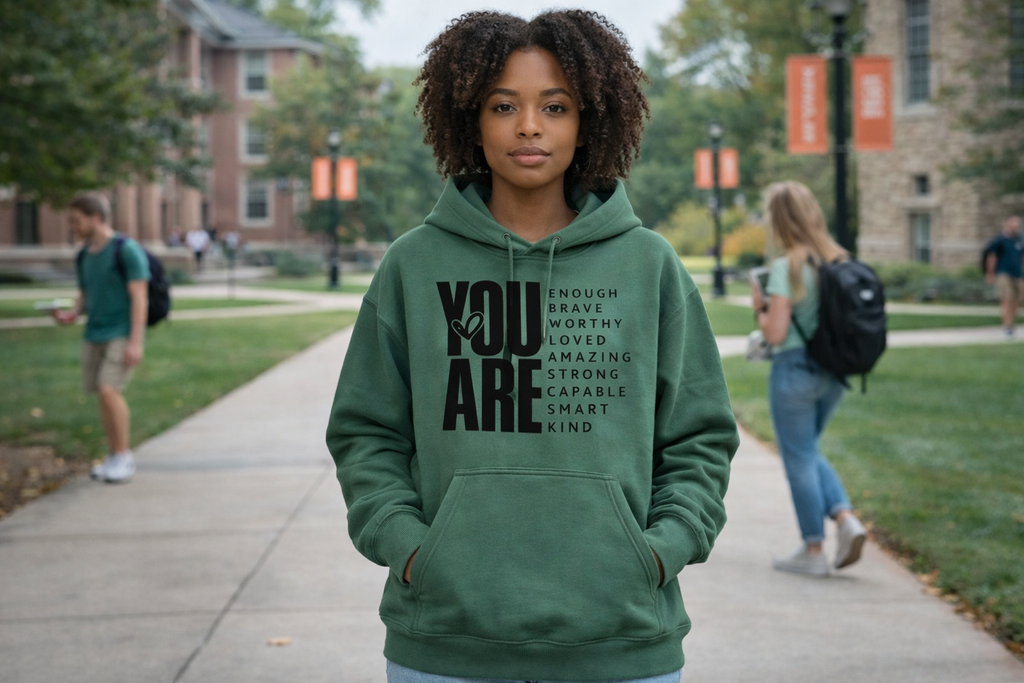 “YOU ARE” Affirmation Hoodie