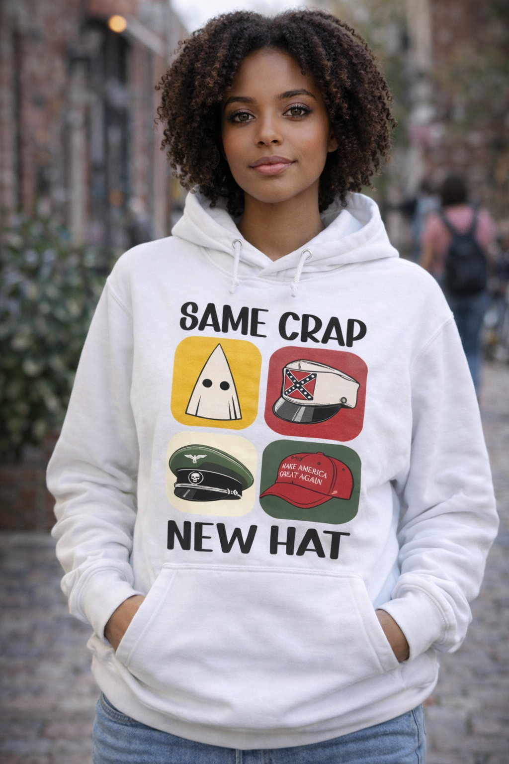 Same Crap, New Hat Statement Hoodie
