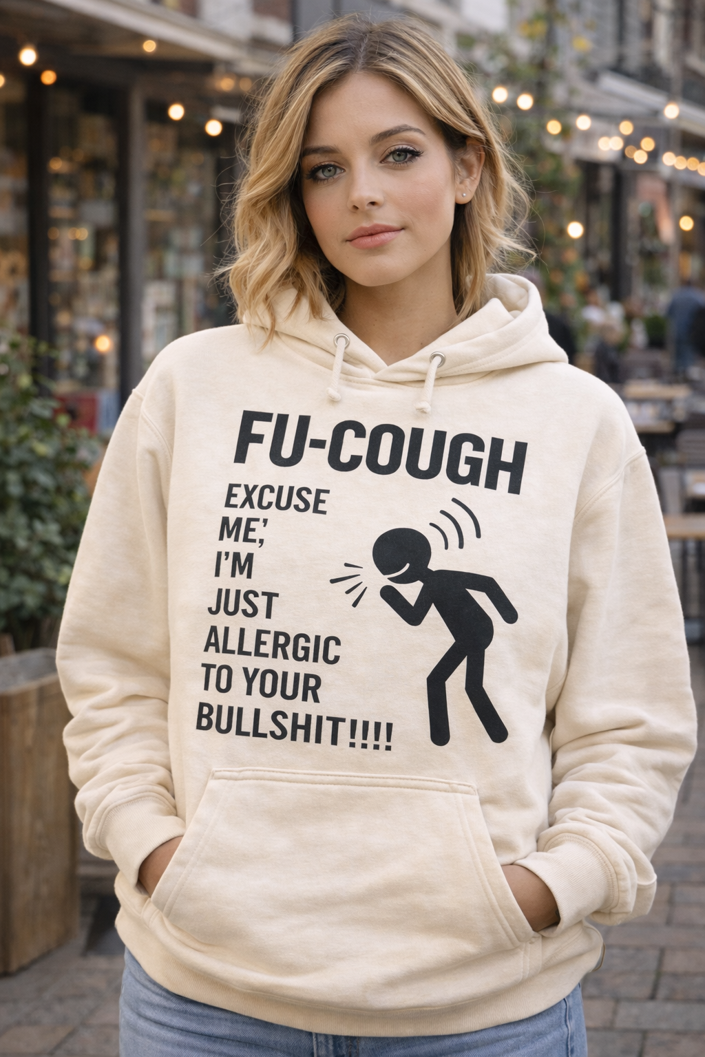 The FU-COUGH Statement Hoodie