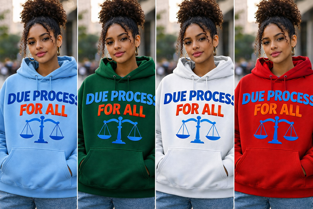 Due Process for All Hoodie