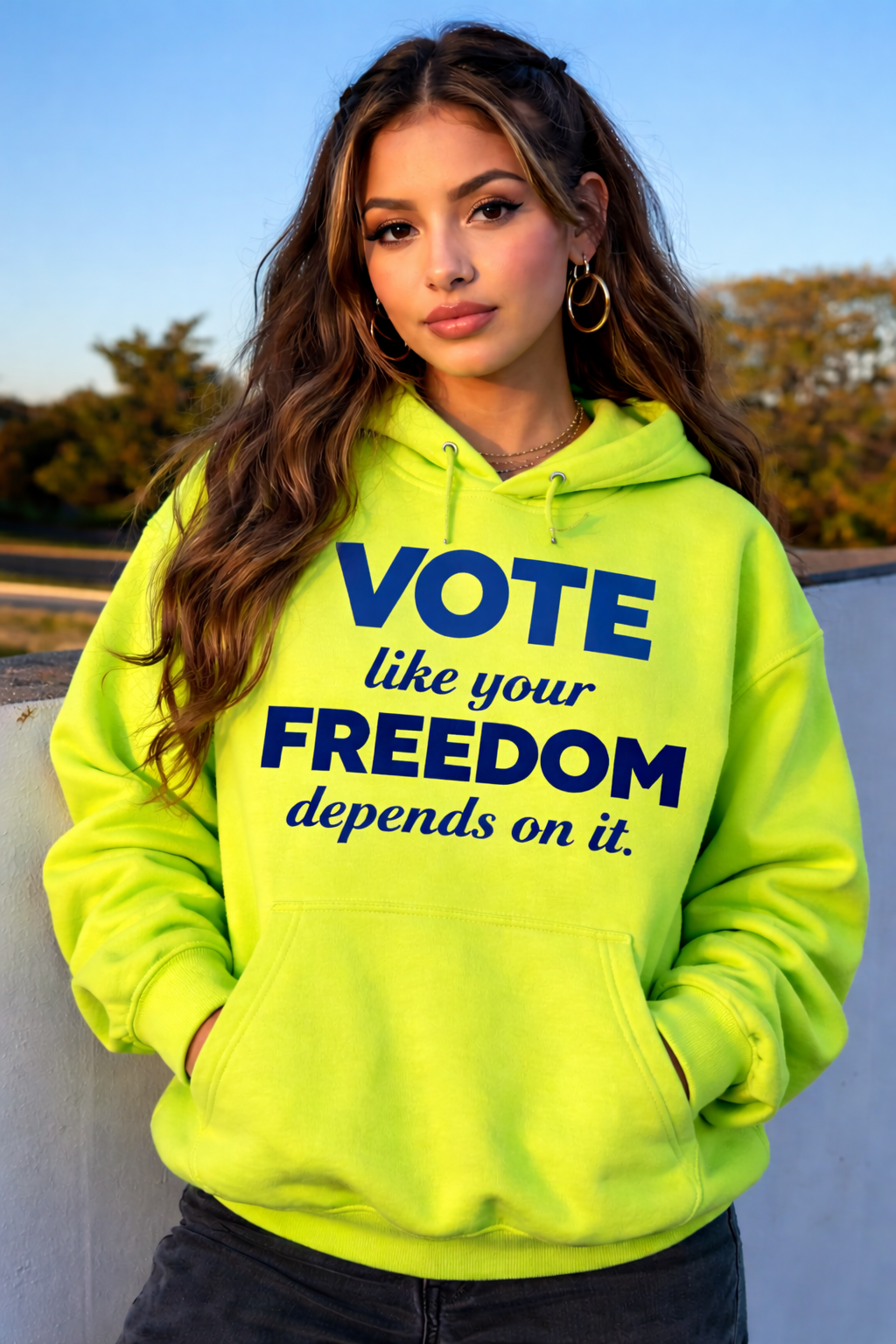 “Vote like your Freedom depends on it”