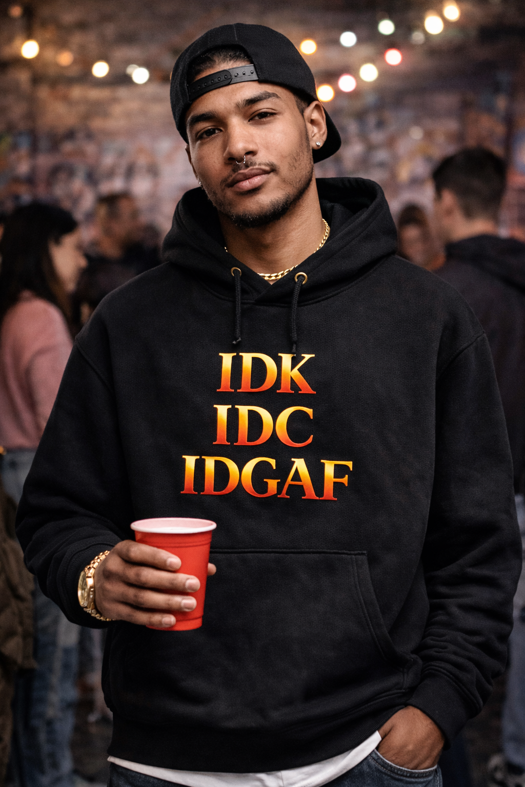 IDK / IDC / IDGAF Hoodie