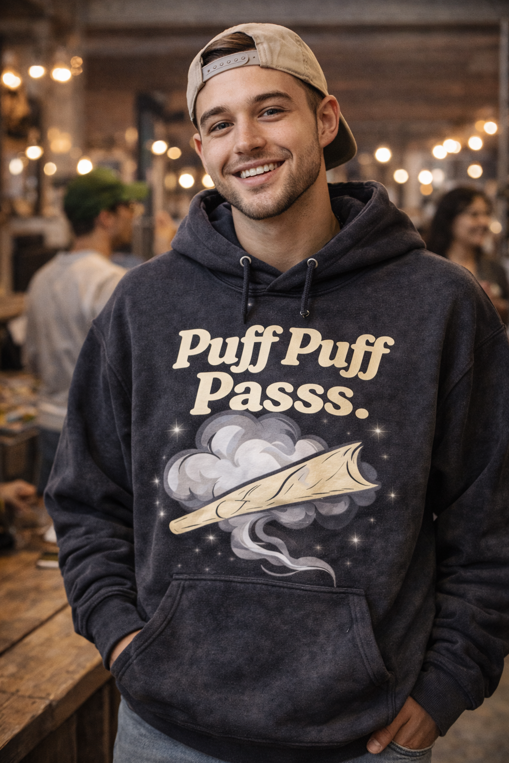 Puff Puff Pass.” Hoodie
