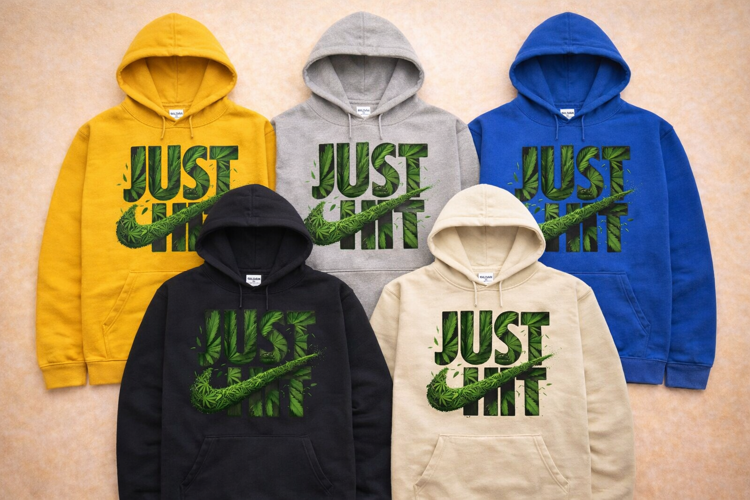 Just Hit Statement Hoodie