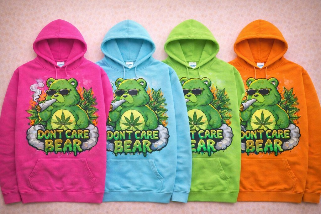 Don’t Care Bear Hoodie