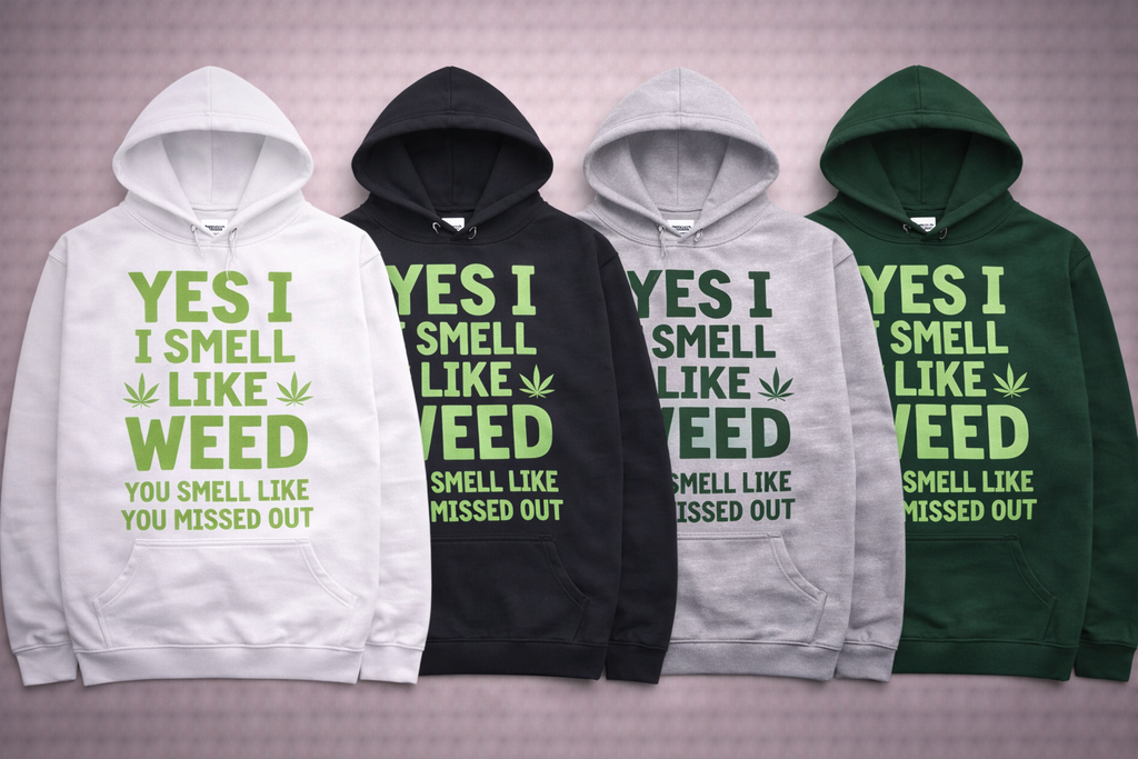 Yes I Smell Like Weed Hoodie