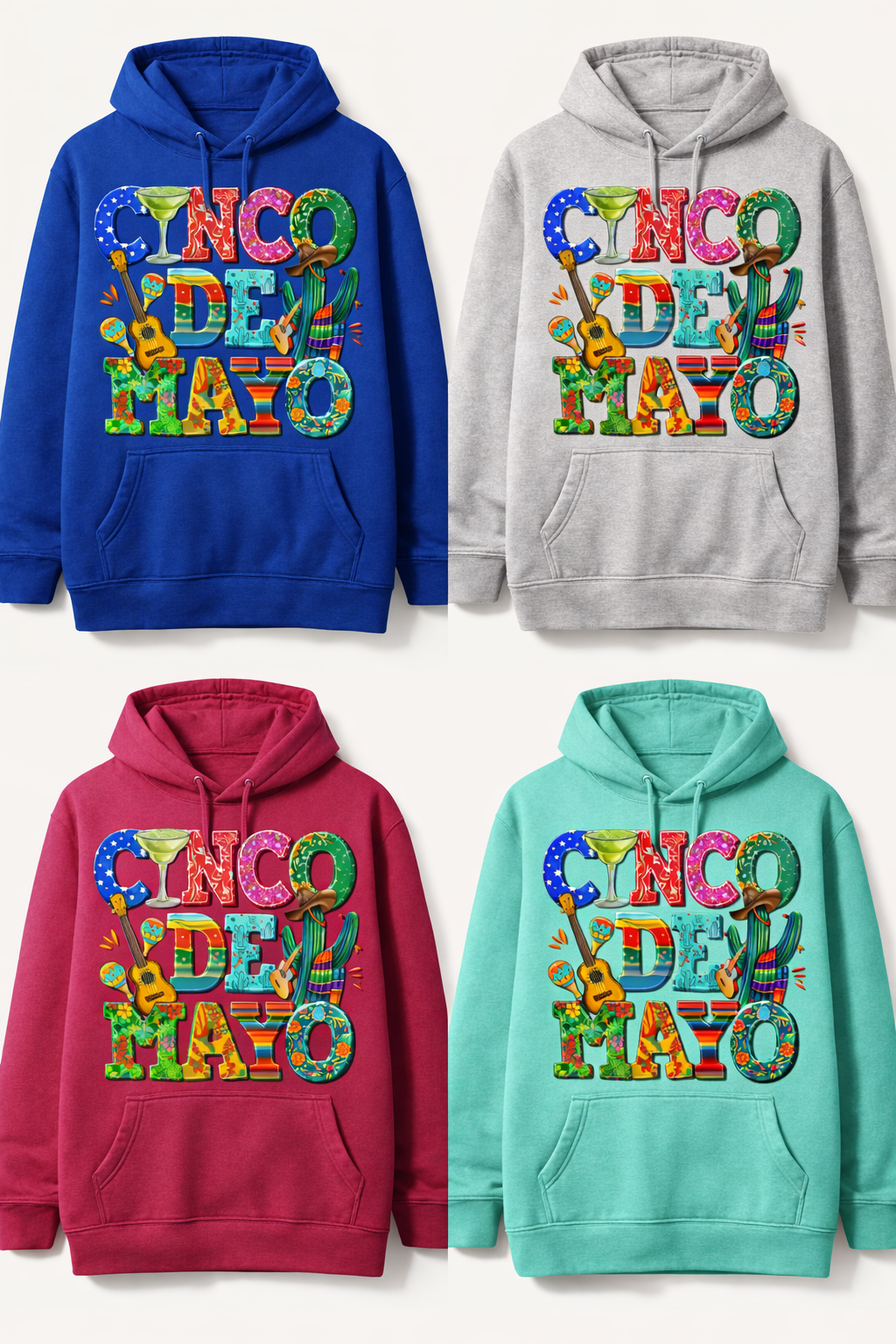 iconic elements- Cinco de Mayo Statement Hoodie