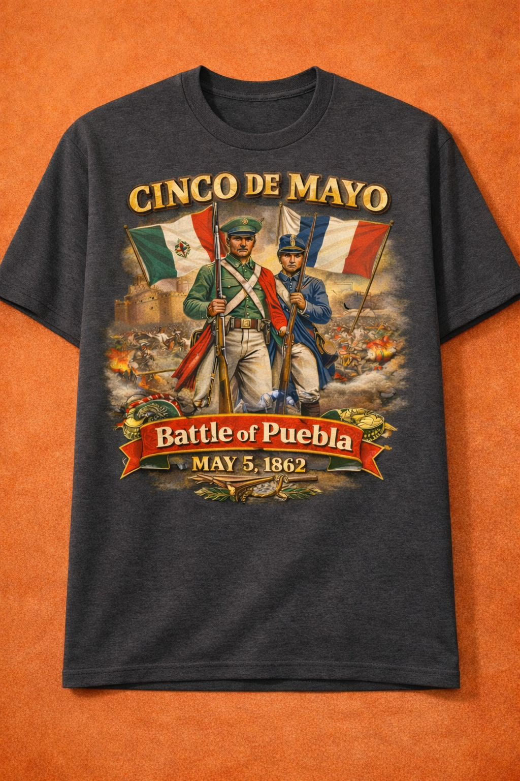 Cinco de Mayo: Battle of Puebla Hoodie
