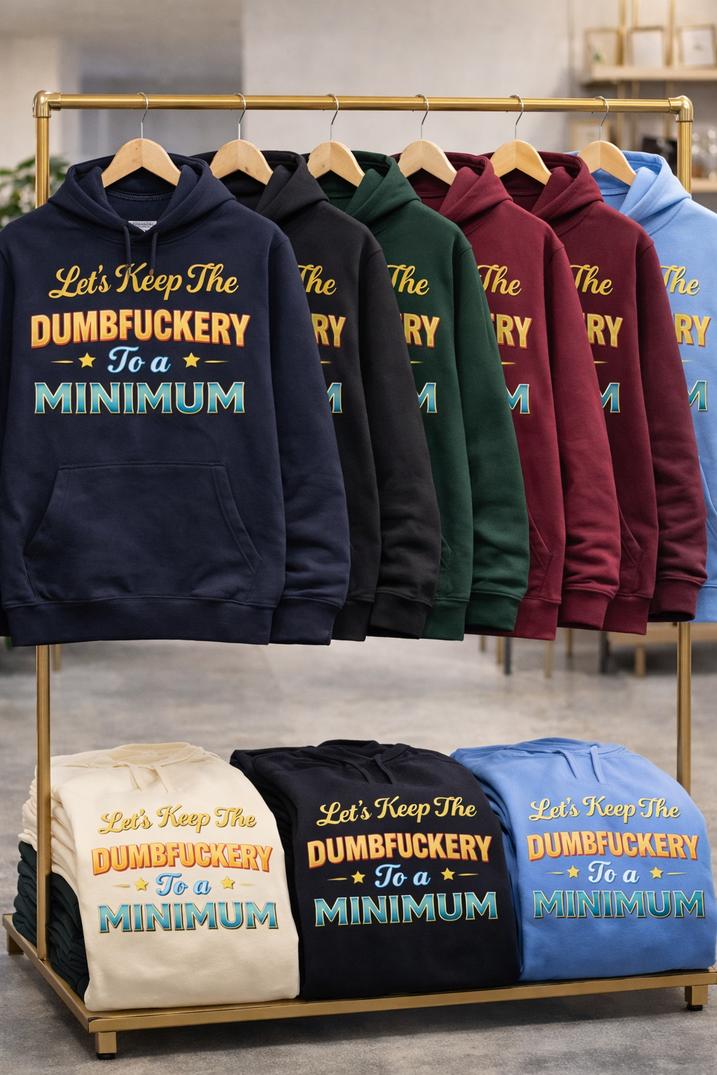 Let’s Keep the Dumbfuckery to a Minimum”