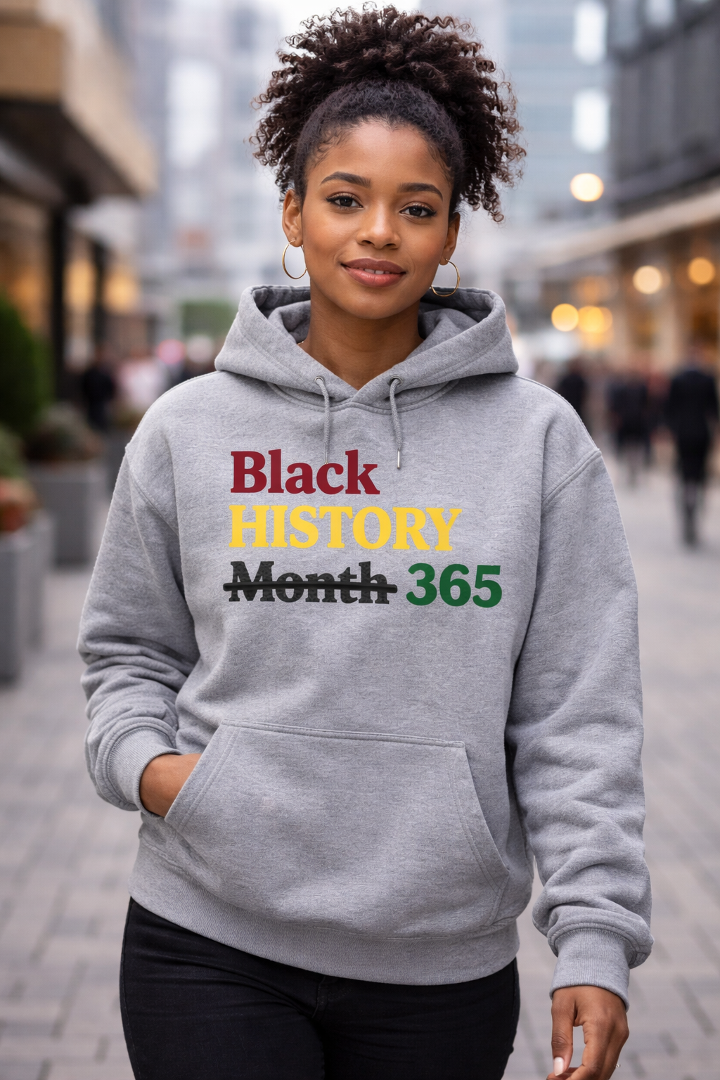 Black History 365” Hoodie