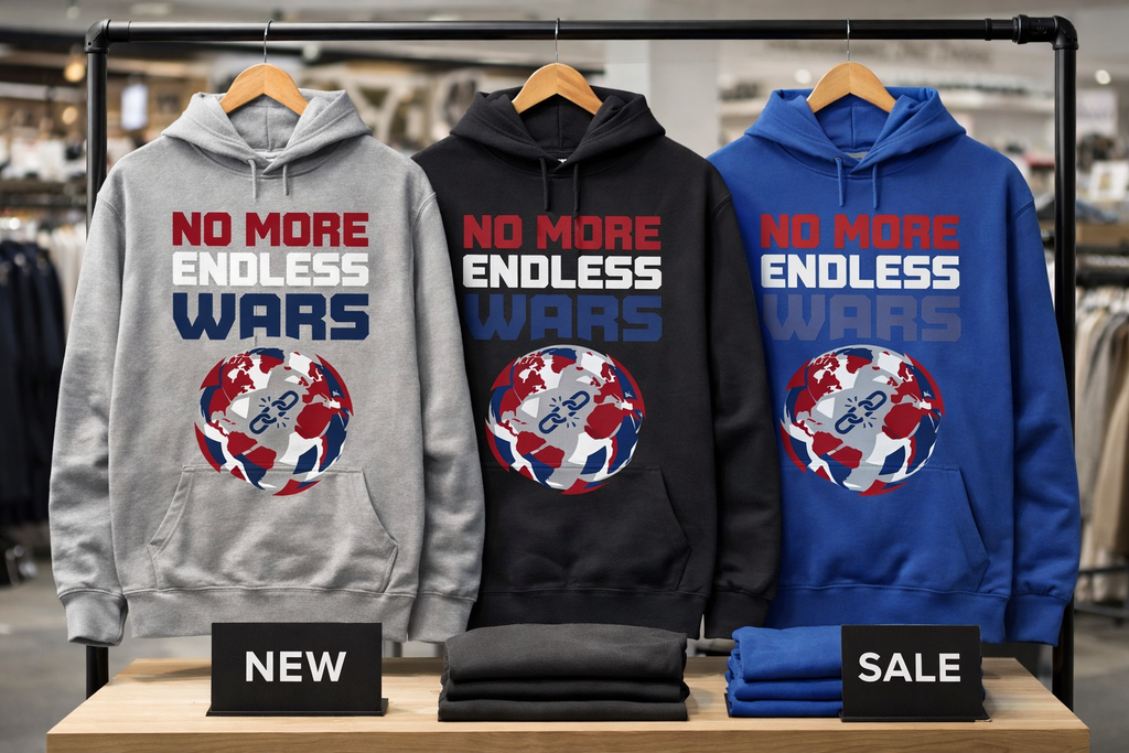 No More Endless Wars” Hoodie