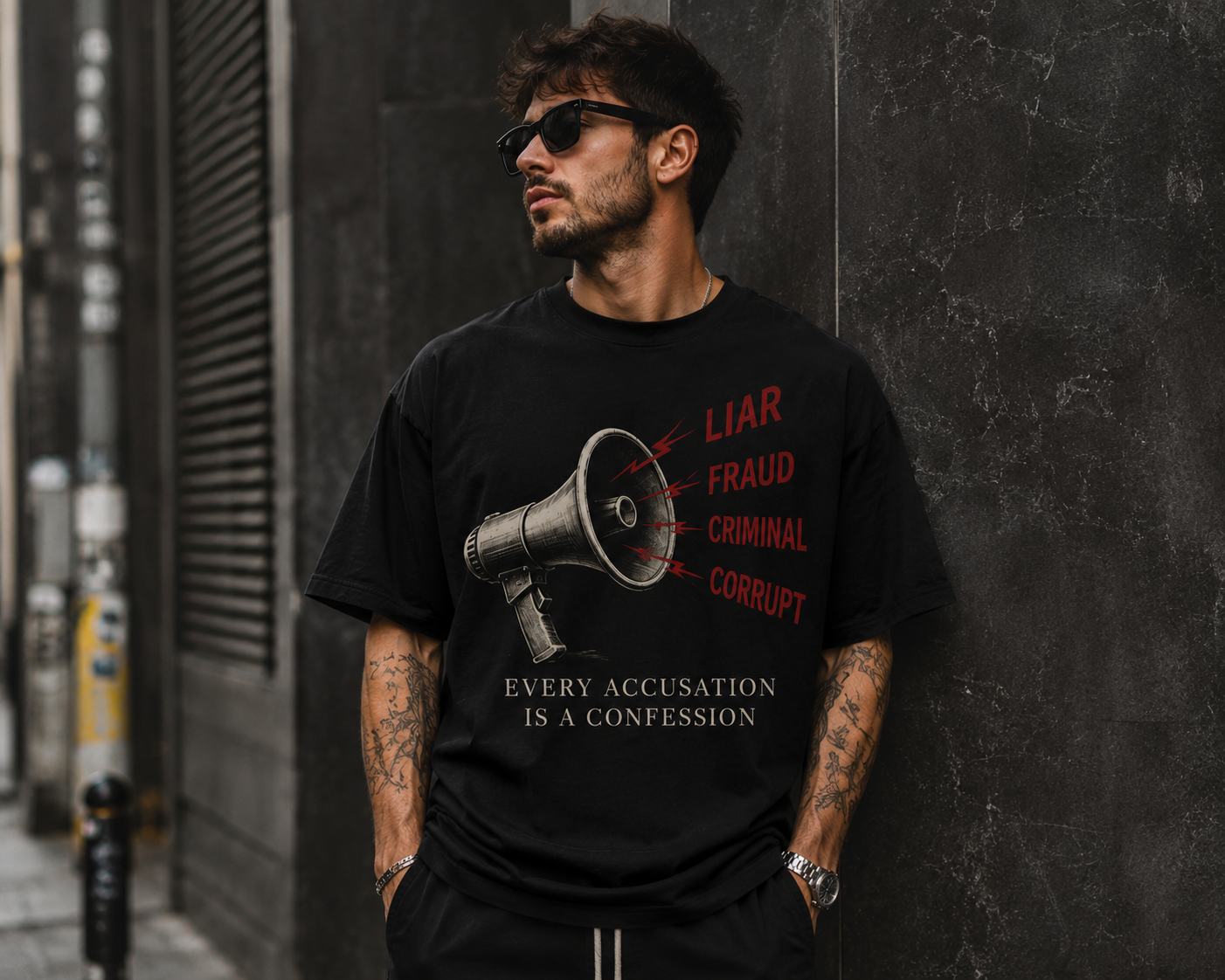 The Every Accusation Is A Confession™ Tee