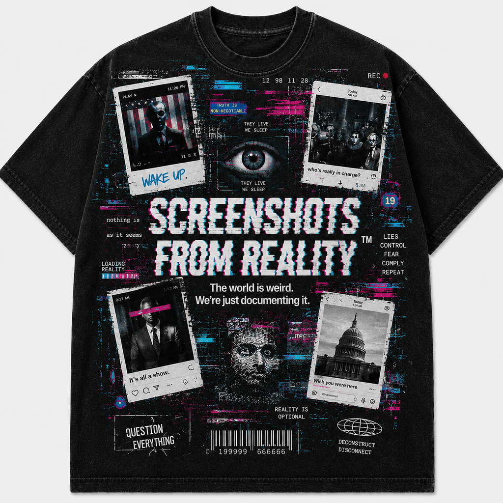 the Screenshots From Reality™ Tee
