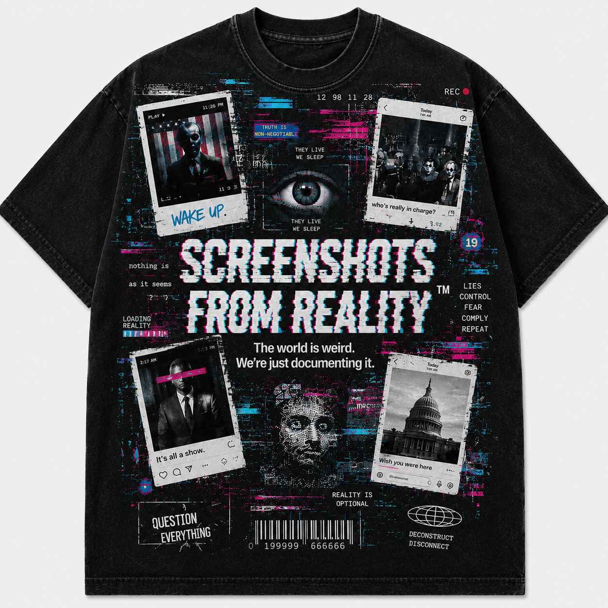 the Screenshots From Reality™ Tee