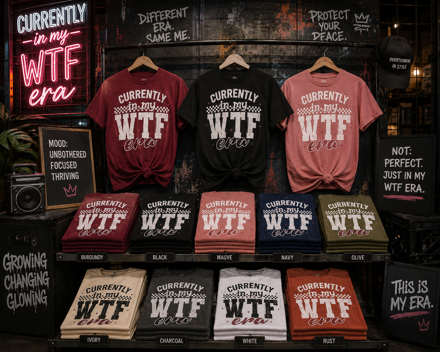 “Currently in My WTF Era” tee