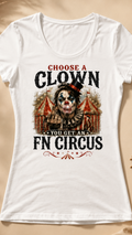 The “Clown Face Circus” tee