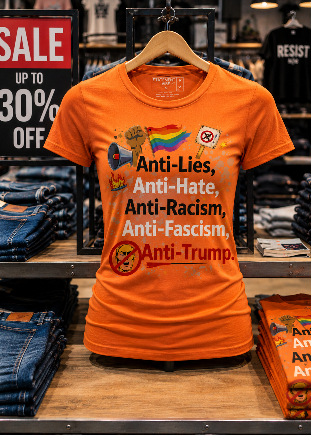 Anti graphic tee