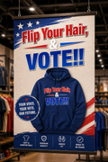 “Flip Your Hair! And #Vote!”