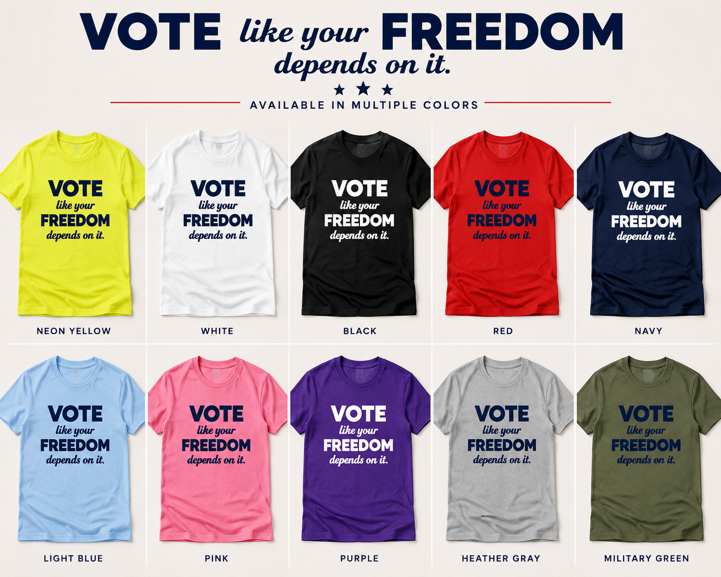 VOTE Like Your FREEDOM Depends On It!!