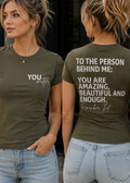 YOU Matter” fitted tee