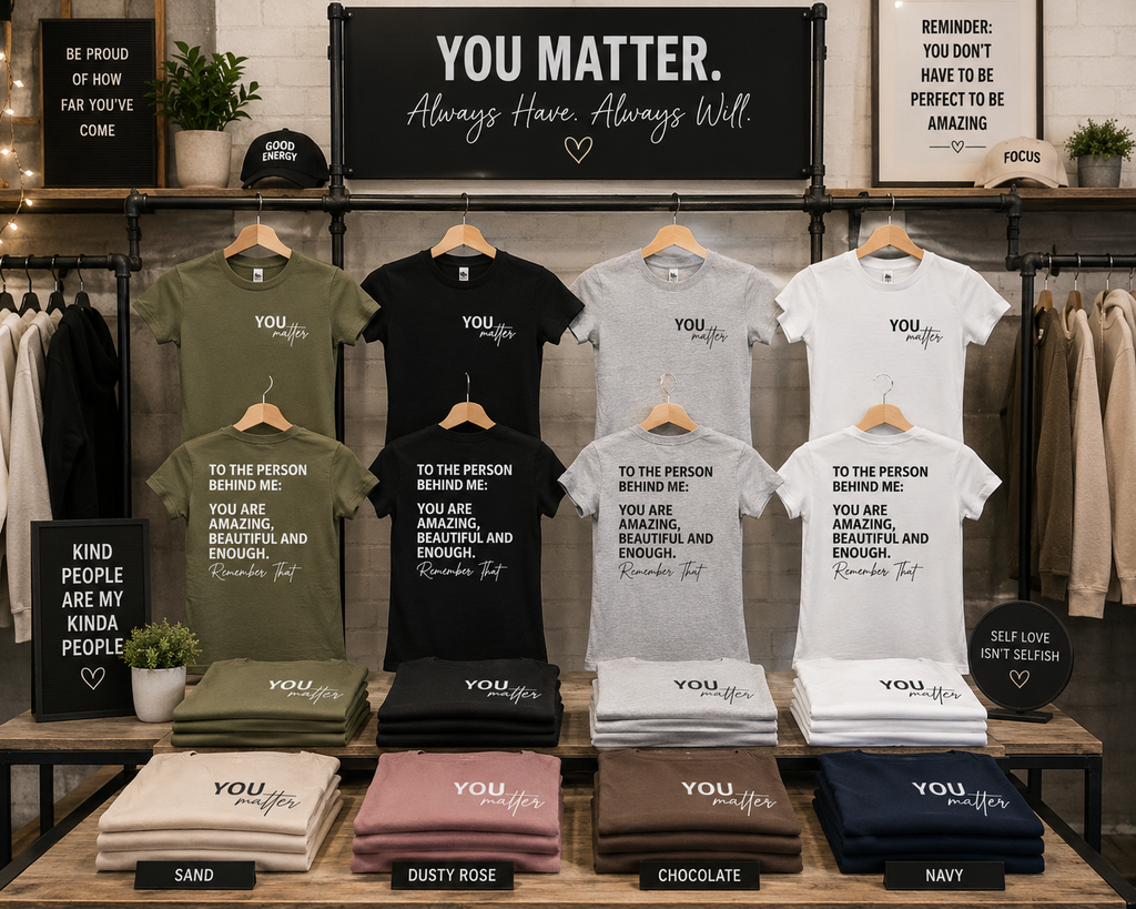 YOU Matter” fitted tee
