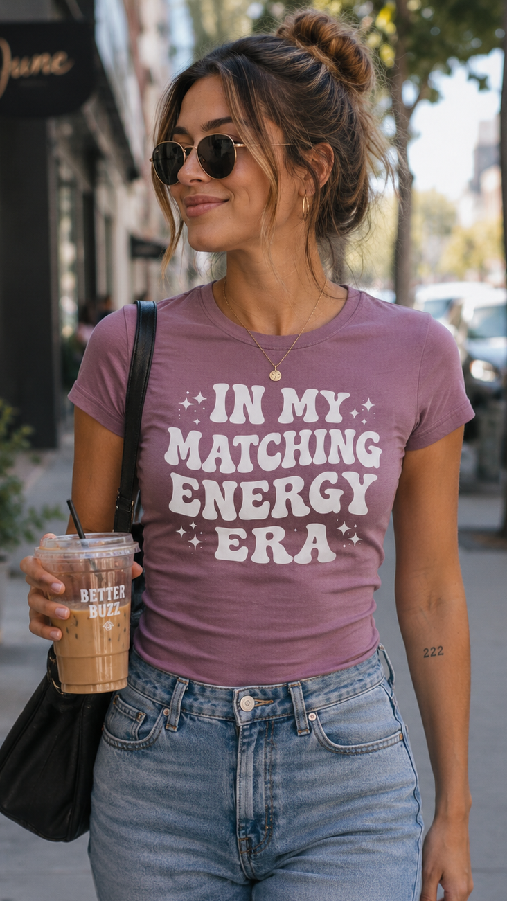 IN MY MATCHING ENERGY ERA TEE