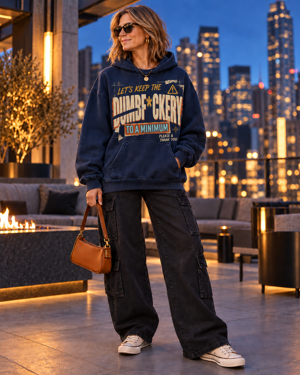 Keep the Dumbf*ckery to a Minimum Hoodie