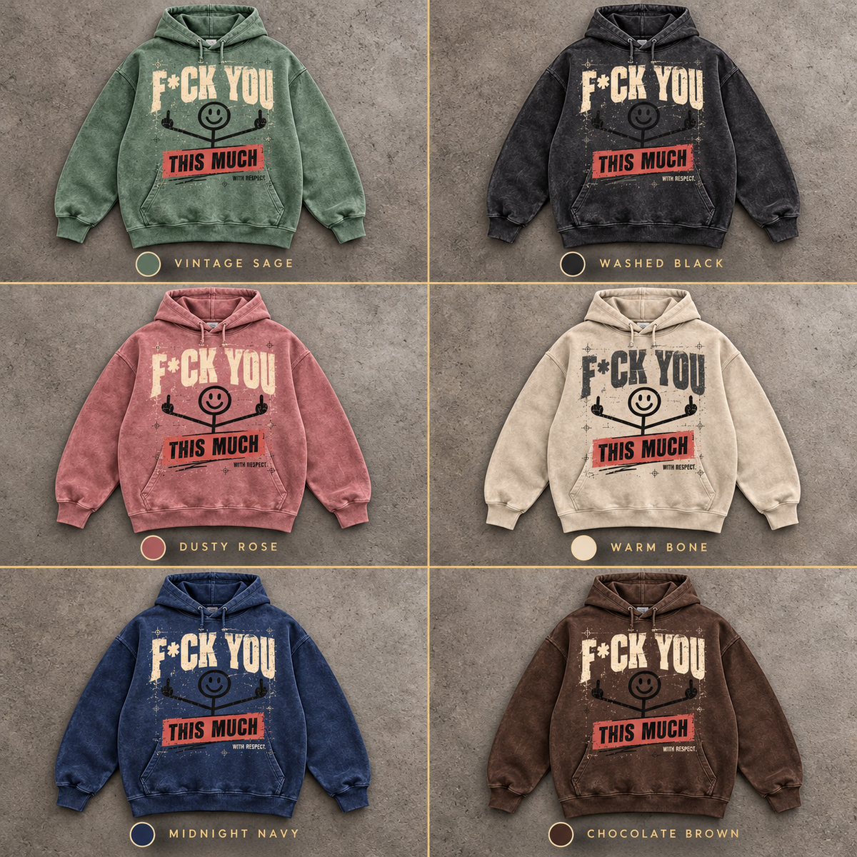 F*ck You This Much Hoodie