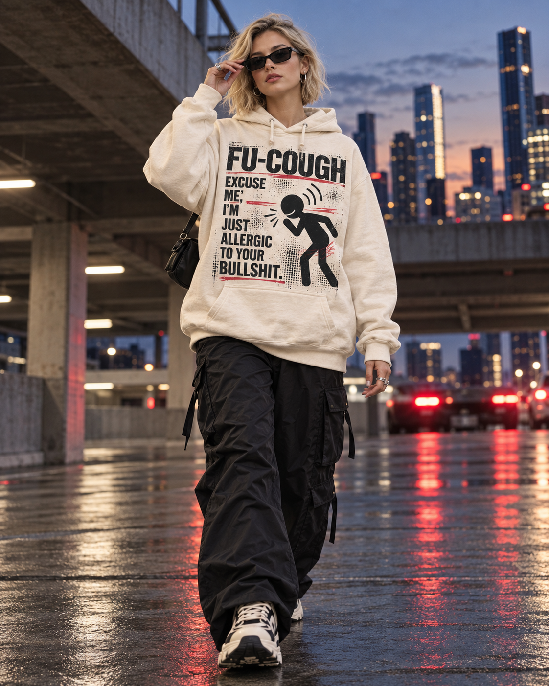 The FU-COUGH Statement Hoodie