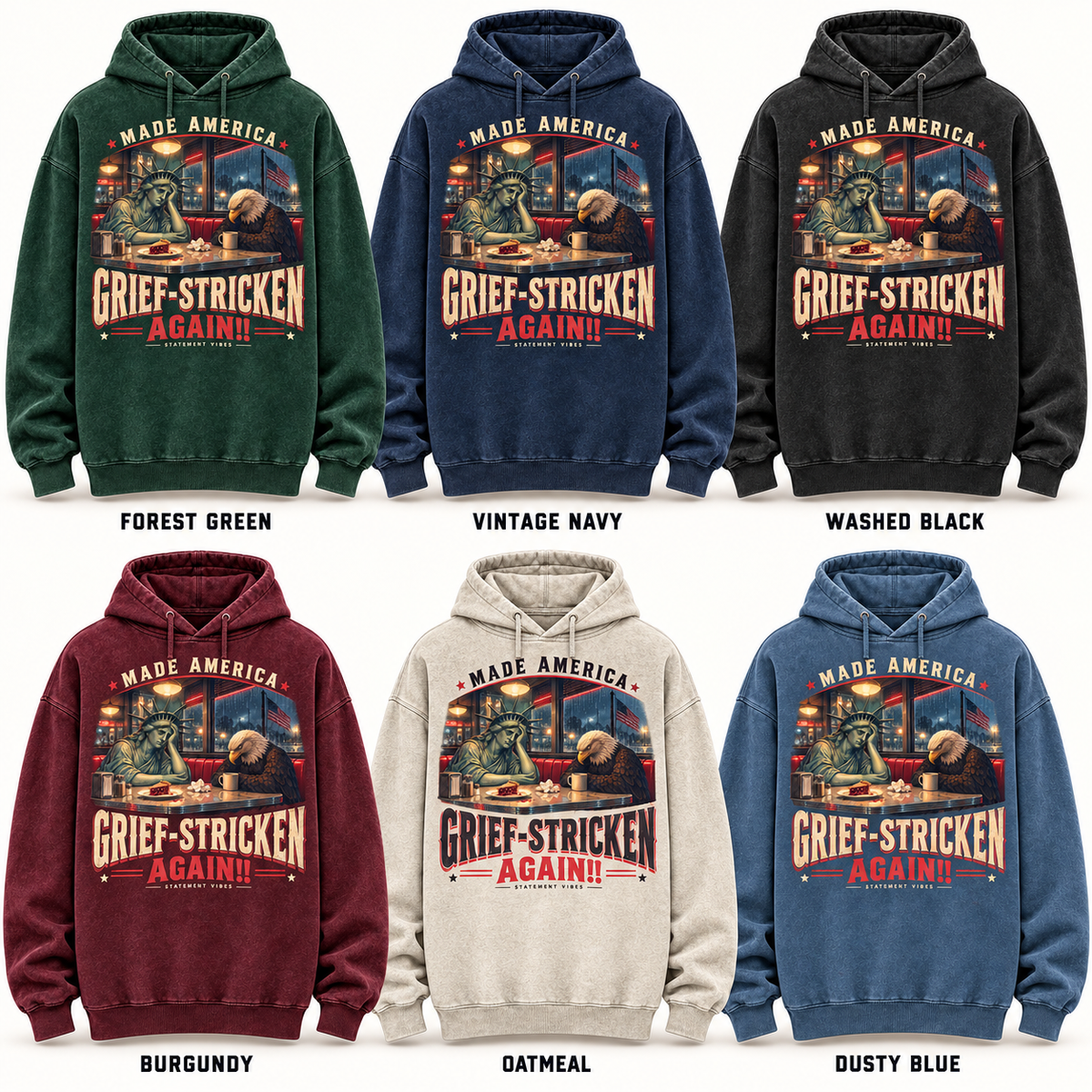 Made America Grief-Stricken Again Hoodie