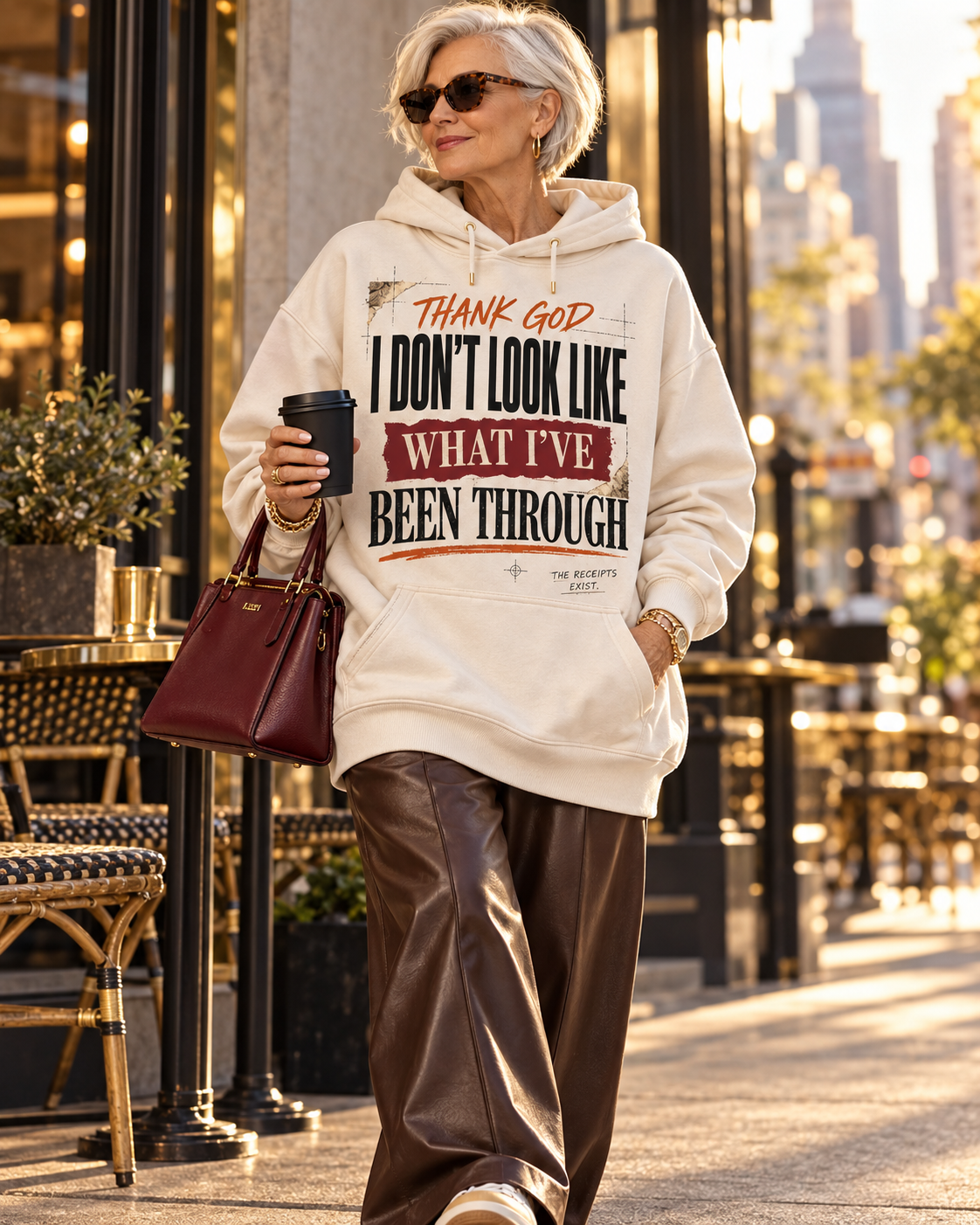 Thank God I Don't Look Like What I've Been Through Hoodie